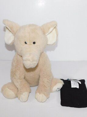 Warm Buddy 14" Tan Elephant Kids Microwaveable Plush Animal Warm Cooling Relief